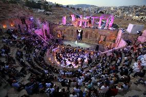 JORDAN-JERASH-CULTURE & ARTS FESTIVAL-OPENING