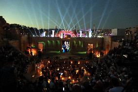 JORDAN-JERASH-CULTURE & ARTS FESTIVAL-OPENING