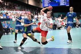 Paris 2024 - Women's Handball - Slovenia v Denmark