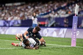 Paris 2024 - Rugby Sevens - USA v Fidji