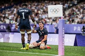 Paris 2024 - Rugby Sevens - USA v Fidji