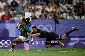 Paris 2024 - Rugby Sevens - New Zeleand v South Africa