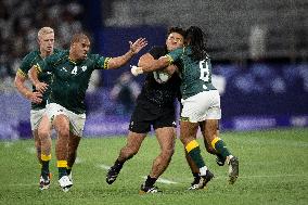 Paris 2024 - Rugby Sevens - New Zeleand v South Africa