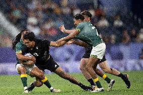 Paris 2024 - Rugby Sevens - New Zeleand v South Africa