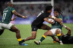 Paris 2024 - Rugby Sevens - New Zeleand v South Africa