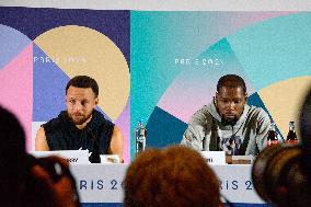 Paris 2024 - Team USA Basketball Press Conference