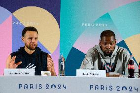 Paris 2024 - Team USA Basketball Press Conference