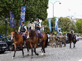 Scene from Paris Olympics