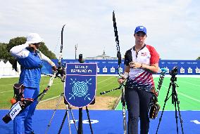 (PARIS2024)FRANCE-PARIS-ARCHERY-WOMEN'S INDIVIDUAL RANKING ROUND