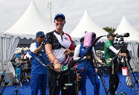 (PARIS2024)FRANCE-PARIS-ARCHERY-WOMEN'S INDIVIDUAL RANKING ROUND