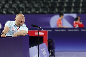 (PARIS2024)FRANCE-PARIS-BADMINTON-TRAINING