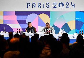 (PARIS2024)FRANCE-PARIS-U.S.-MEN'S BASKETBALL-PRESS CONFERENCE