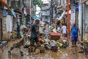 THE PHILIPPINES-MARIKINA CITY-FLOODS-AFTERMATH