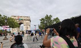 (PARIS2024)FRANCE-PARIS-CHINESE AEROBIC EXERCISE-EXPERIENCE