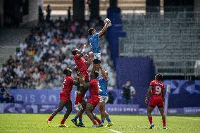 Paris 2024 - Rugby Sevens - Samoa v Kenya