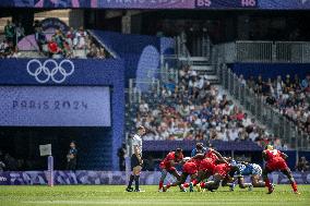 Paris 2024 - Rugby Sevens - Samoa v Kenya