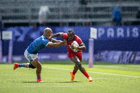 Paris 2024 - Rugby Sevens - Samoa v Kenya