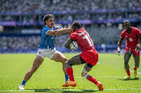 Paris 2024 - Rugby Sevens - Samoa v Kenya