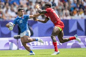 Paris 2024 - Rugby Sevens - Samoa v Kenya