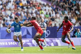 Paris 2024 - Rugby Sevens - Samoa v Kenya