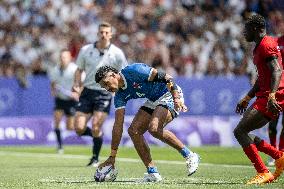 Paris 2024 - Rugby Sevens - Samoa v Kenya