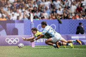 Paris 2024 - Rugby Sevens - Argentina v Australia