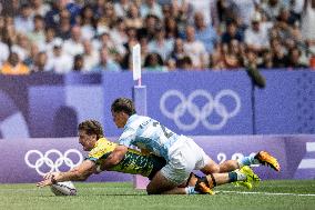 Paris 2024 - Rugby Sevens - Argentina v Australia