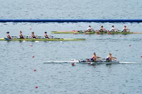 (PARIS2024)FRANCE-VAIRES-SUR-MARNE-ROWING-TRAINING