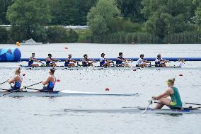 (PARIS2024)FRANCE-VAIRES-SUR-MARNE-ROWING-TRAINING