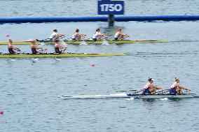 (PARIS2024)FRANCE-VAIRES-SUR-MARNE-ROWING-TRAINING