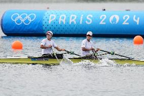 (PARIS2024)FRANCE-VAIRES-SUR-MARNE-ROWING-TRAINING