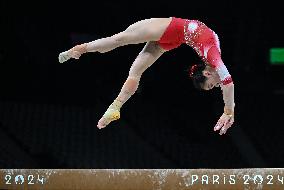 (PARIS2024)FRANCE-PARIS-ARTISTIC GYMNASTICS-TRAINING