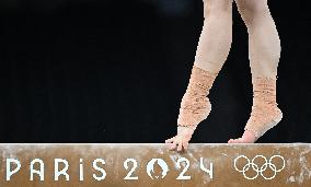 (PARIS2024)FRANCE-PARIS-ARTISTIC GYMNASTICS-TRAINING