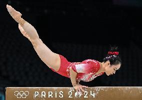 (PARIS2024)FRANCE-PARIS-ARTISTIC GYMNASTICS-TRAINING