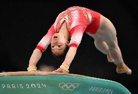 (PARIS2024)FRANCE-PARIS-ARTISTIC GYMNASTICS-TRAINING