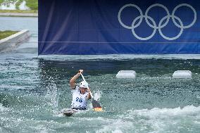 (PARIS2024)FRANCE-VAIRES-SUR-MARNE-CANOE SLALOM-TRAINING