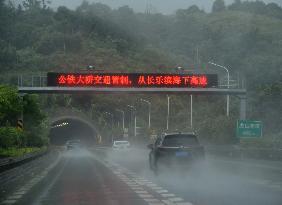 CHINA-FUJIAN-TYPHOON GAEMI-2ND LANDFALL (CN)