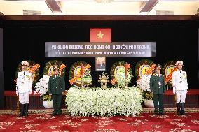 VIETNAM-NGUYEN PHU TRONG-MOURNING