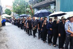 VIETNAM-NGUYEN PHU TRONG-MOURNING