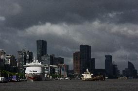 Shanghai Prepare For The Typhoon Gaemi