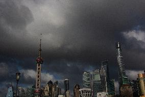 Shanghai Prepare For The Typhoon Gaemi