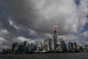 Shanghai Prepare For The Typhoon Gaemi