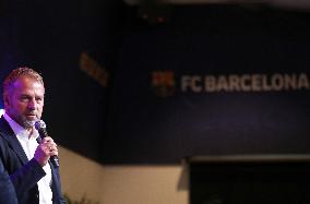 FC Barcelona Unveil New Head Coach Hansi Flick