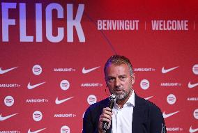 FC Barcelona Unveil New Head Coach Hansi Flick