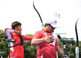 (PARIS2024)FRANCE-PARIS-ARCHERY-MEN'S INDIVIDUAL RANKING ROUND