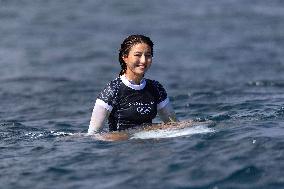 Paris 2024 - Surfing Training Session