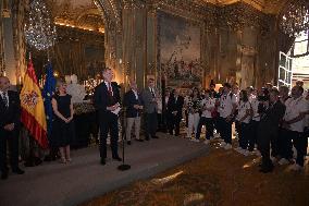 Paris 2024 - Reception In Honor Of The Spanish Olympic Team