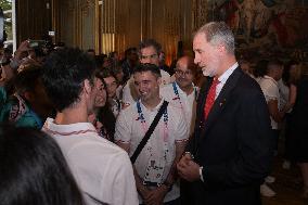 Paris 2024 - Reception In Honor Of The Spanish Olympic Team