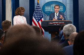 DC: The White House Daily Press Briefing with National Security Communications Advisor John Kirby