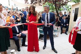 King and Queen of Denmark Inaugurate the Denmark Pavilion - Paris